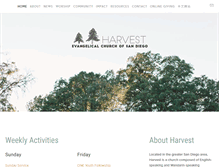 Tablet Screenshot of harvestsd.com